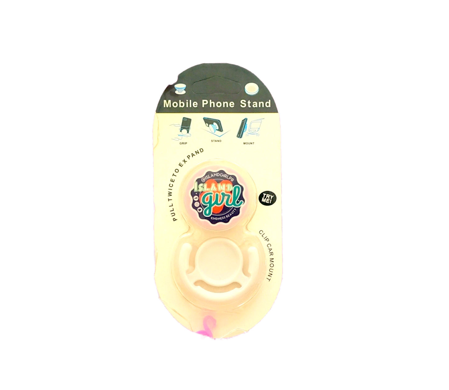 Island Girl Mobile Phone Stand